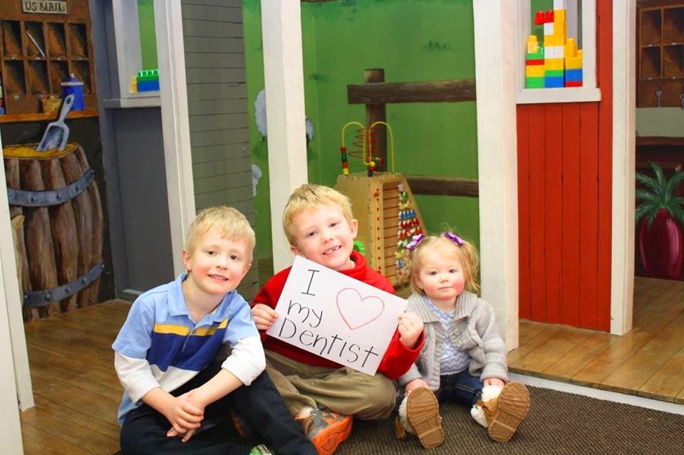 Happy children at Children's Dental pediatric office in St. George, Utah